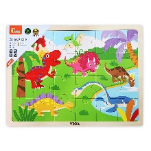 VIGA 24피스 퍼즐-공룡VIGA 24피스 퍼즐-공룡리틀타익스 노원점리틀타익스 노원점
